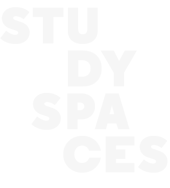 Logo Study Spaces | Kleur wit | Color white | Colours blanc